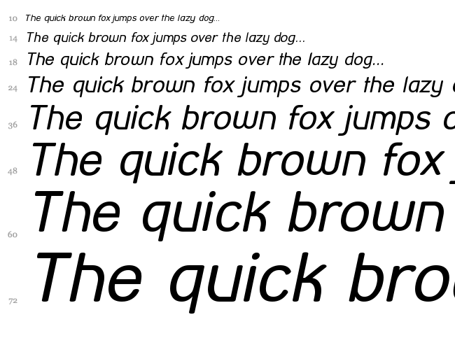 Street Corner font waterfall